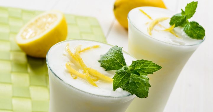 receta sorbete de limon con menta